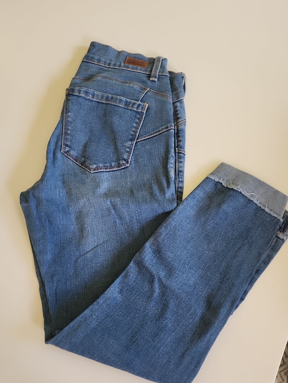 Juicy Couture Blue Ankle Cropped Slim Jeans